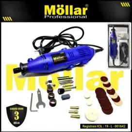 MOLLAR MG005B Mini Grinder Set 40 Pcs Bor Gerinda Tuner Blister