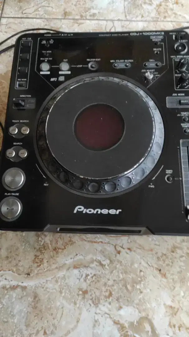 Alat dj Pioneer cdj 1000 mk 3 dan 800 mk2