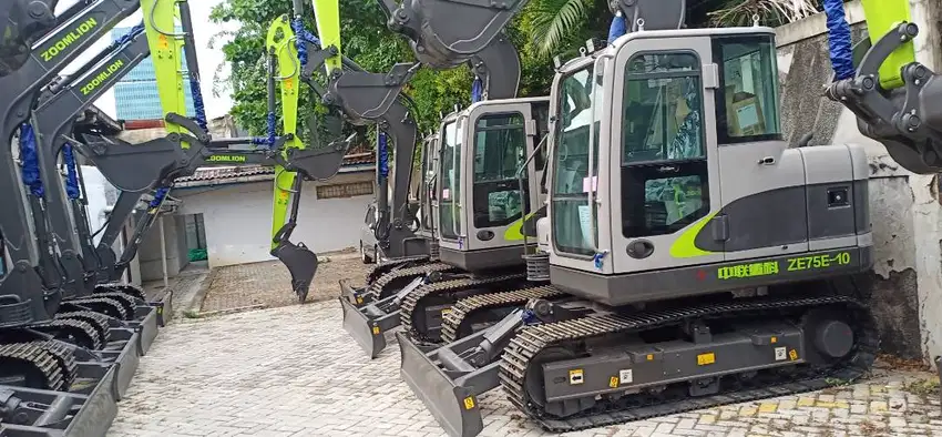 Excavator ZOOMLION ZE75-10 unit baruu