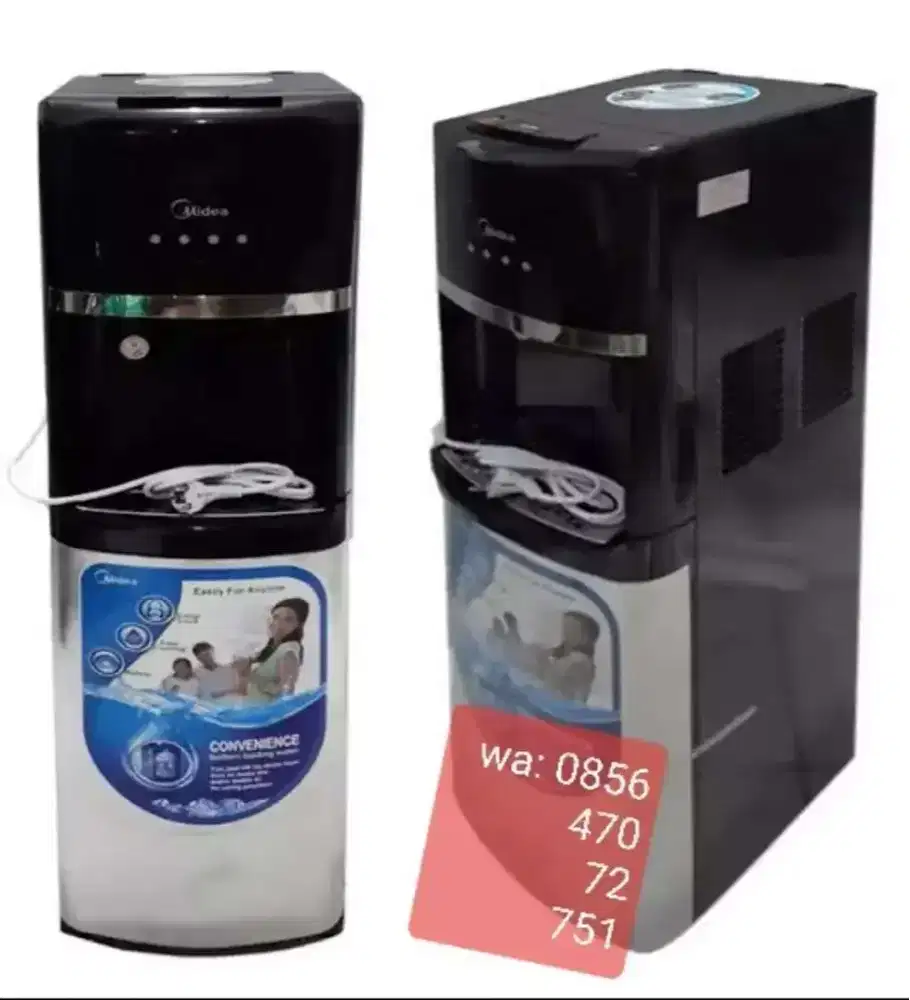 Dispenser Midea Galon Bawah YL1567B Kompresor