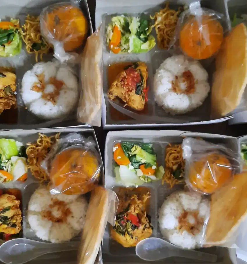 Menerima Pesanan Catering Rumahan, Nasi Box/Mika