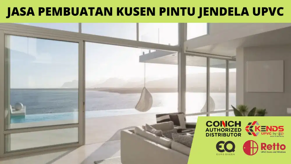 pabrik distributor jual kusen pintu jendela upvc  jawa timur