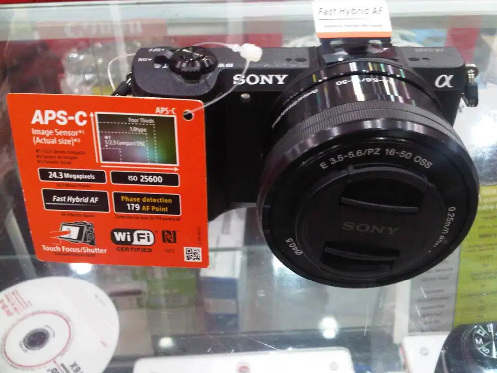 Kamera Sony Alpha A5100 APS Censor Fast Hybrid