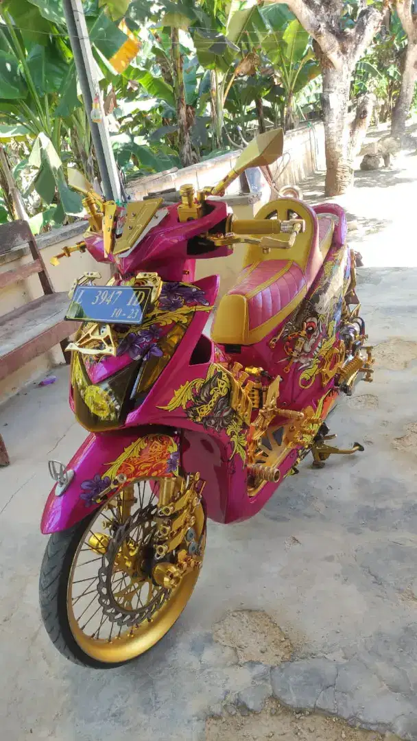 Sepeda Motor Honda Beat Modif