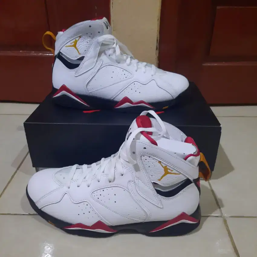 Sepatu Nike Jordan 7 Retro Cardinal Original