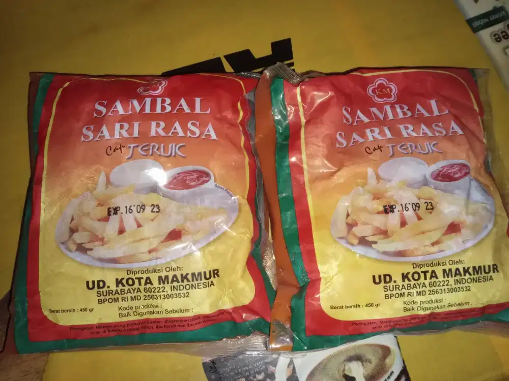 saos n sambal lsg dr pbrik