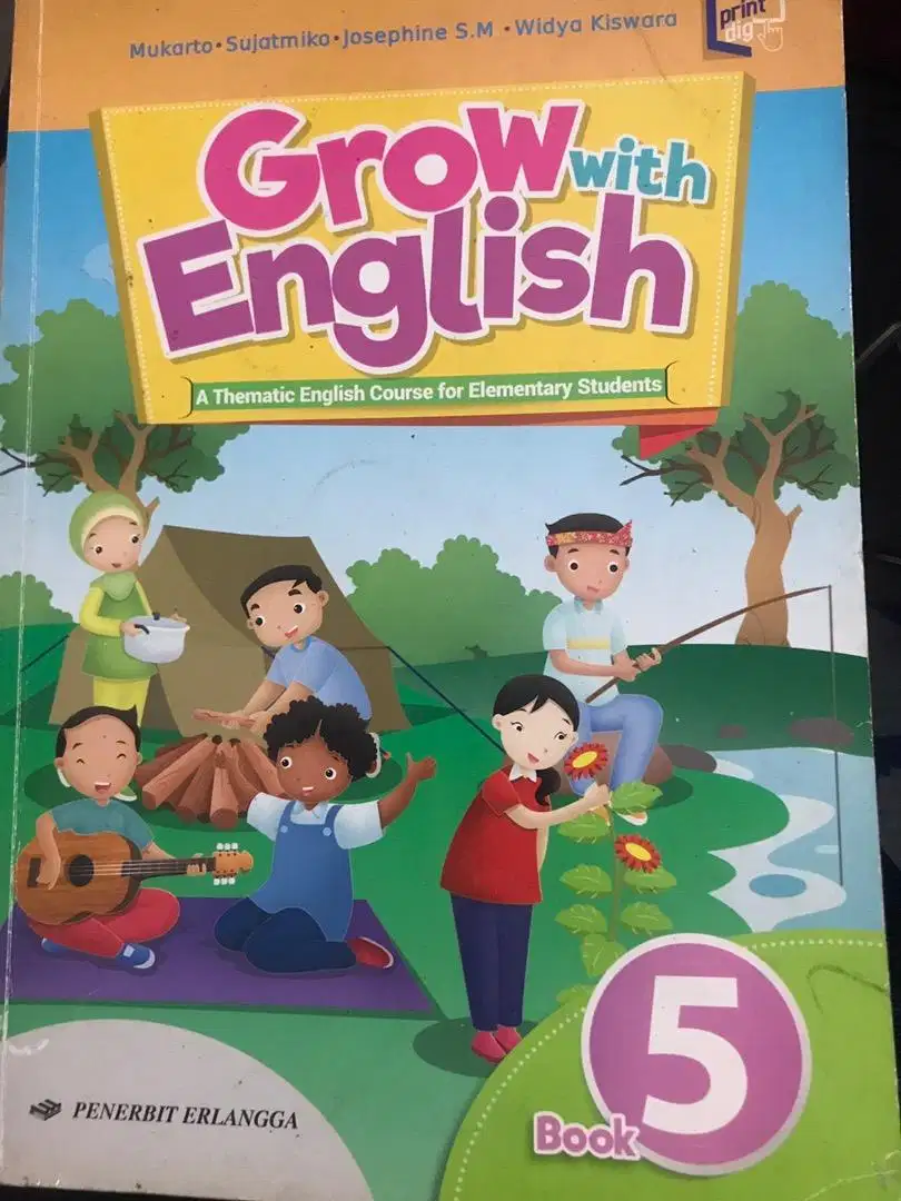 Buku English *Grow with English Kls 5