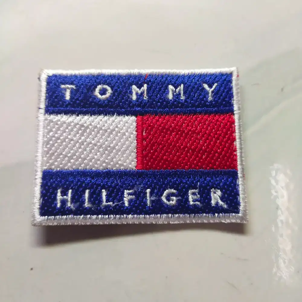 Emblem patch bordir tommy hilfiger