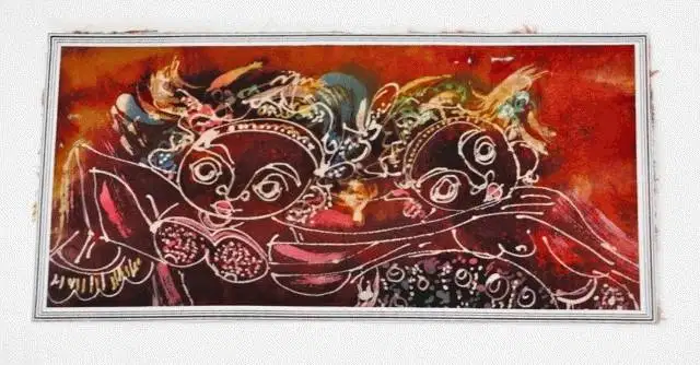 Lukisan Batik Penari