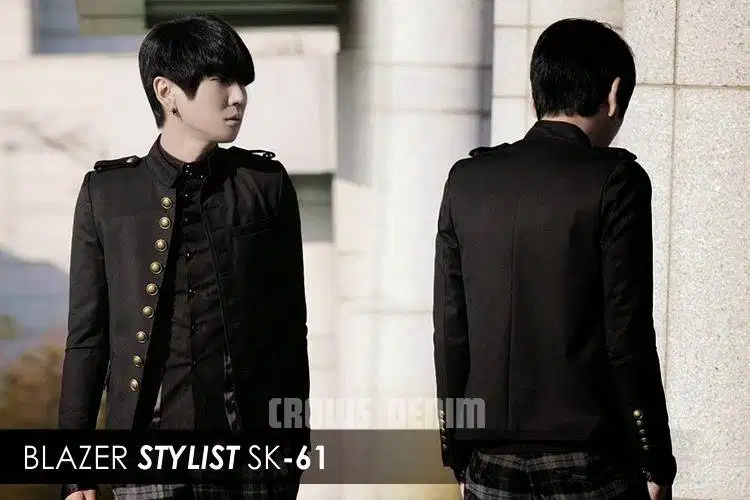 Jas pria | Jas Fashion Korean Style | Jas Warna Hitam Trendy | Jas COD