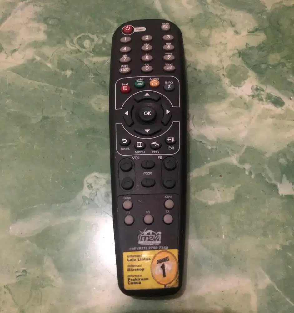 Remote mobil tv M2v origenal