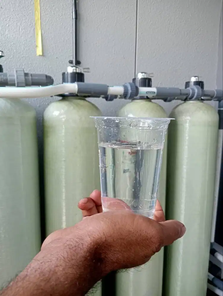 Filter air keruh dan zat besi/logam tinggi