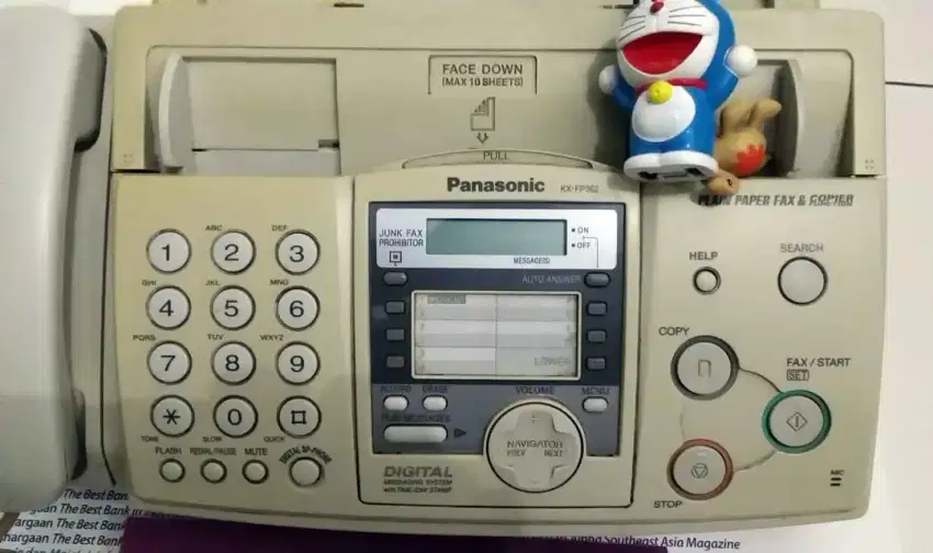 Telp FaX Panasonic ada LCD nya 372 kxfp mulus sekali