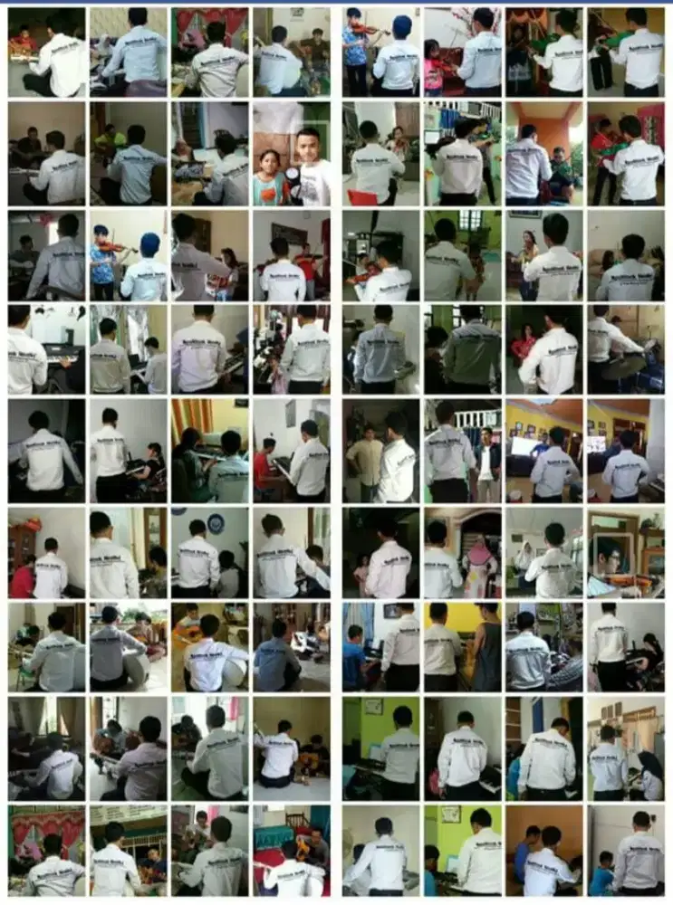 Private Kursus Les Biola, Gitar, Drum, Keyboard, Piano, Vokal, Vocal.