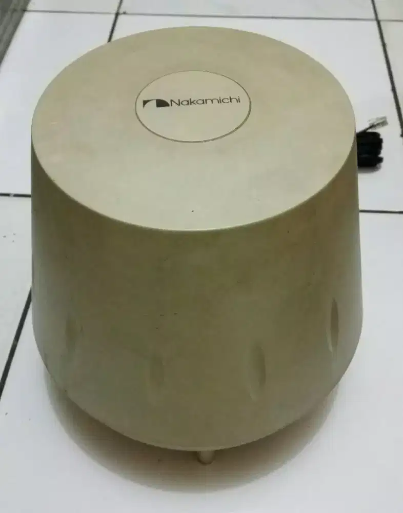Hanya unit aja Nakamichi subwoofer SP-3D , Compact audio monitor .