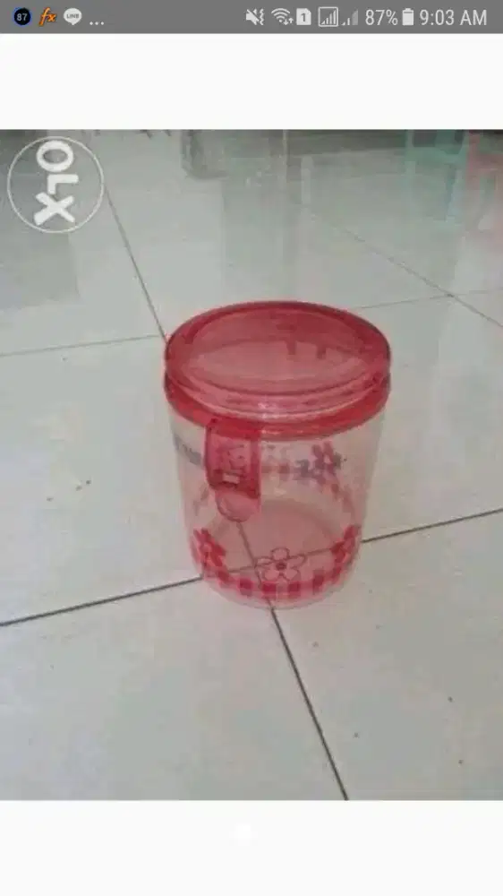 Topless dengan tutup press anti semut 10 buah