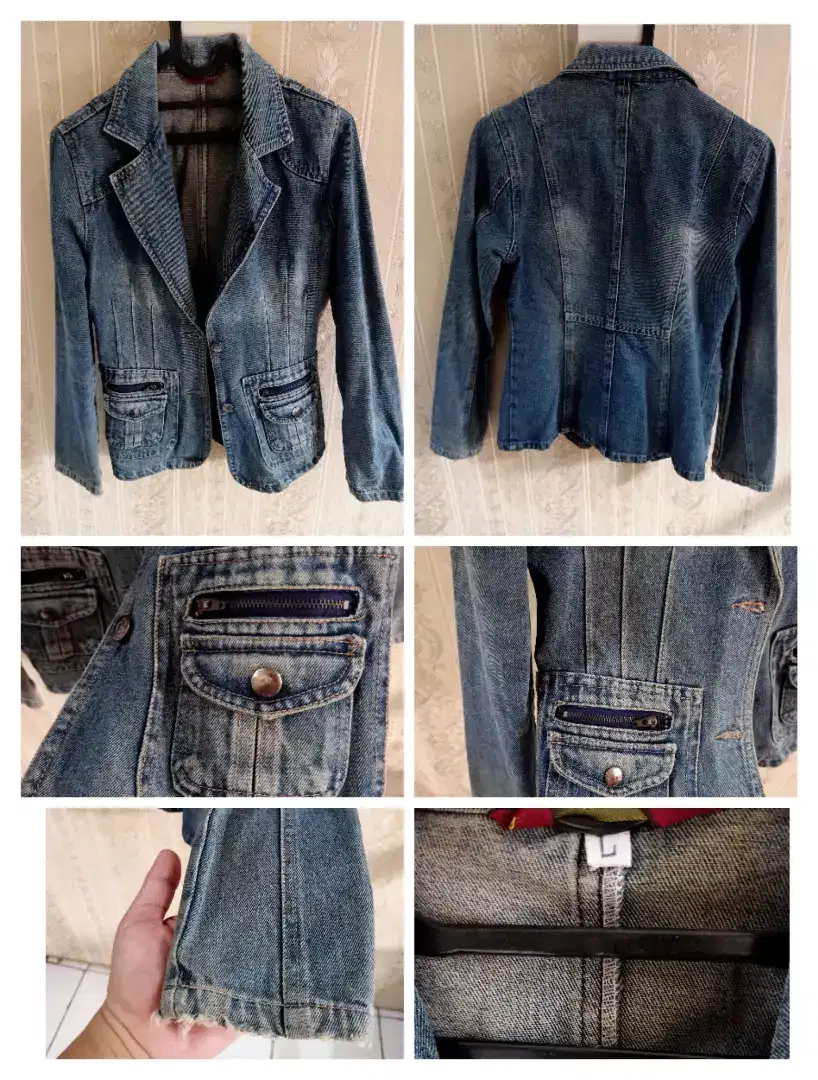 Jaket jeans import women