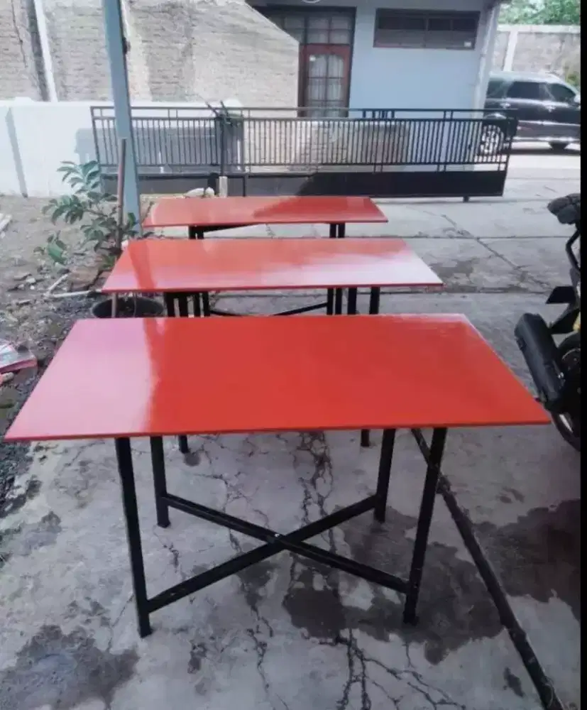 meja lipat silang bazar