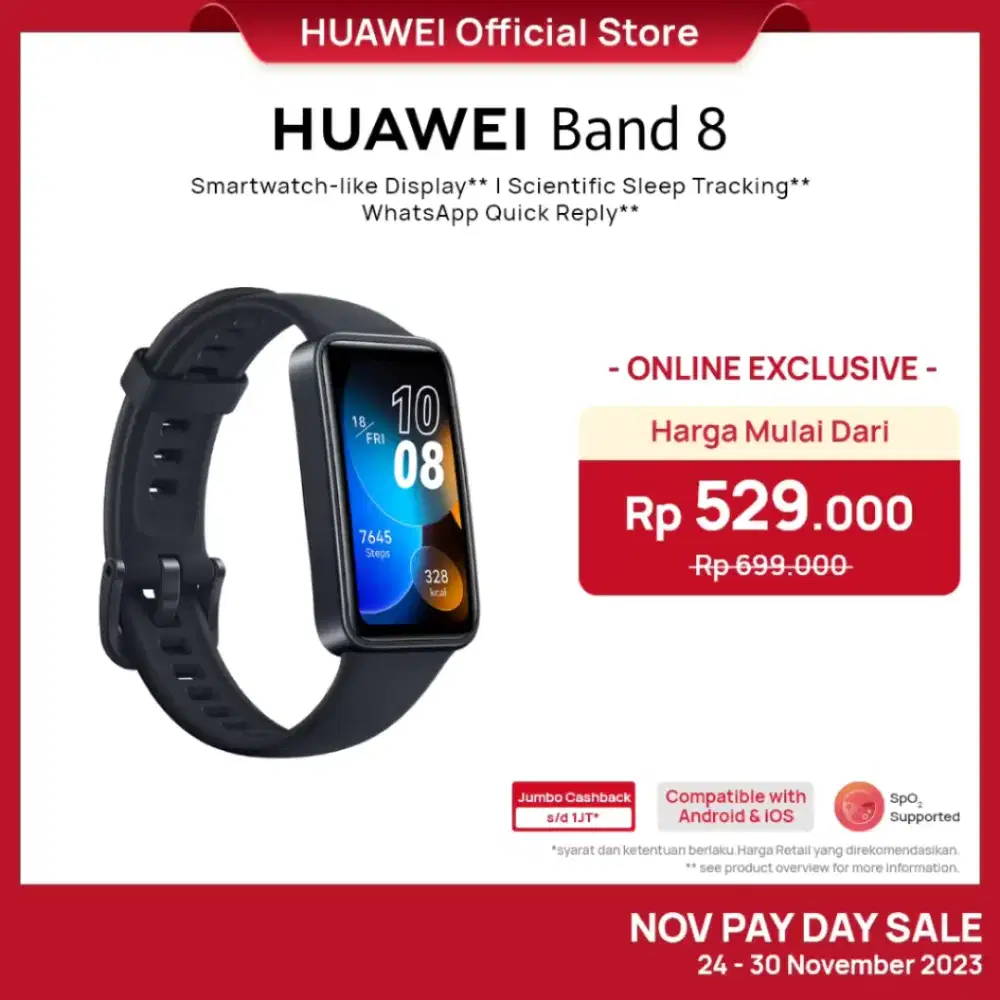 Jam pintar huawei hot sale