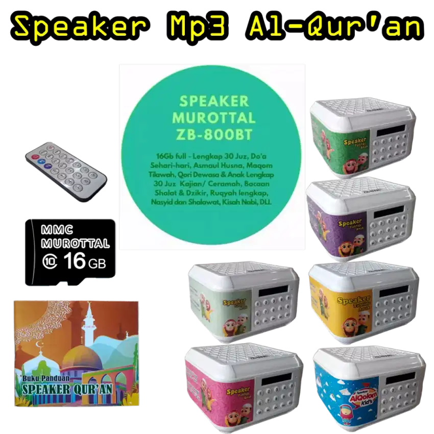 Speaker Murottal Al-Qur'an Digital Anak Muslim