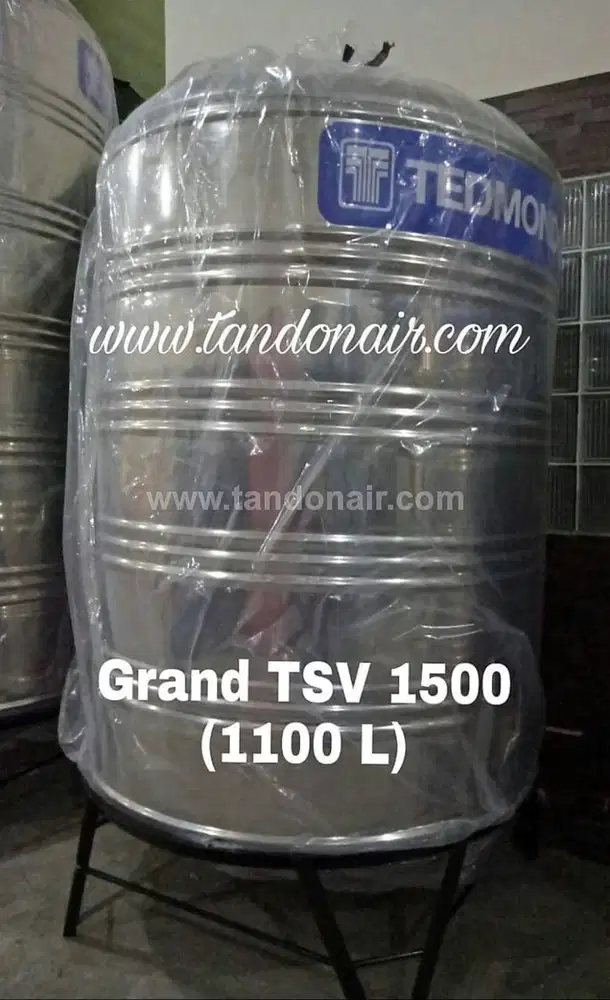TANDON AIR GRAND STAINLESS STEEL TANGKI BERDIRI 1100L