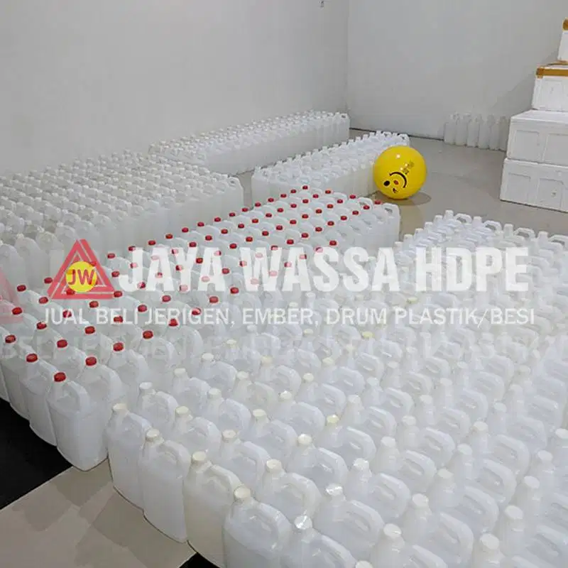Jerigen Plastik 5 Liter Bersih Tebal Yogyakarta