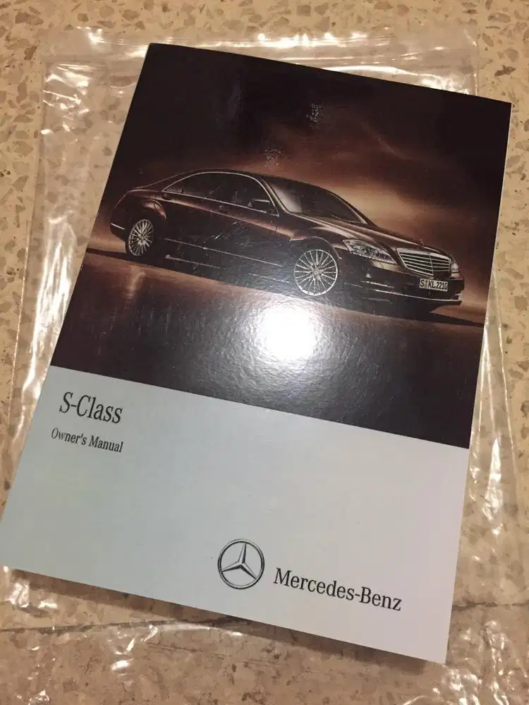Book Manual Repro Ori Mercedes Benz S300/350 Tahun 2011 - 2014/15