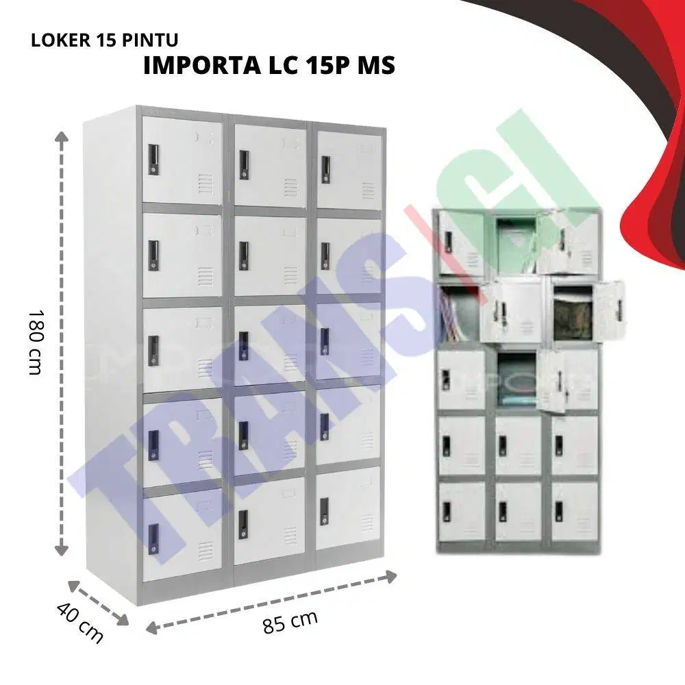 Loker Importa 15 Pintu