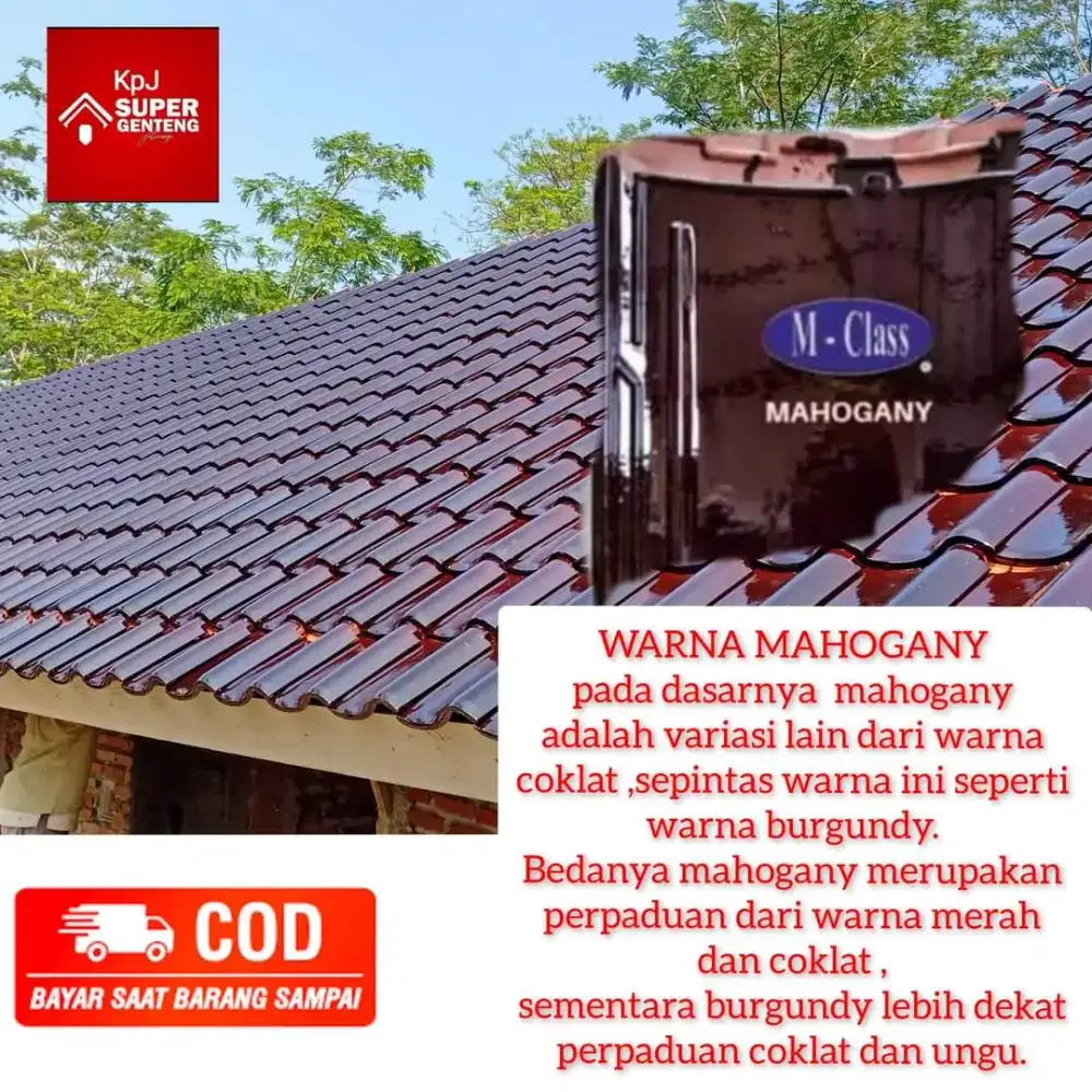 GENTENG MCLASS MAHOGANY