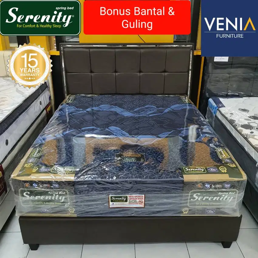 Kasur SpringBed Elite Serenity Eternity Anti Bakteri | VENIA FURNITURE