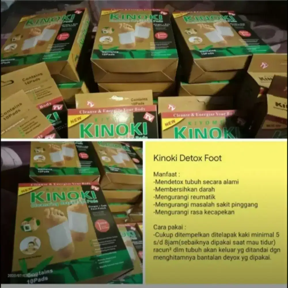 Kinoki isi 5 pasang Rp 21.000