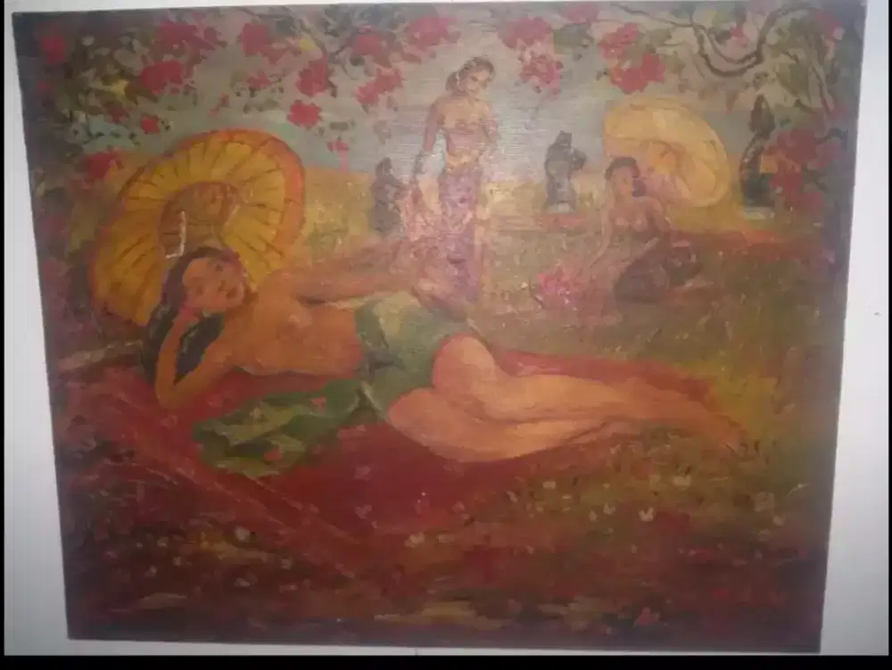 Lukisan Wanita Cantik Le Mayeur