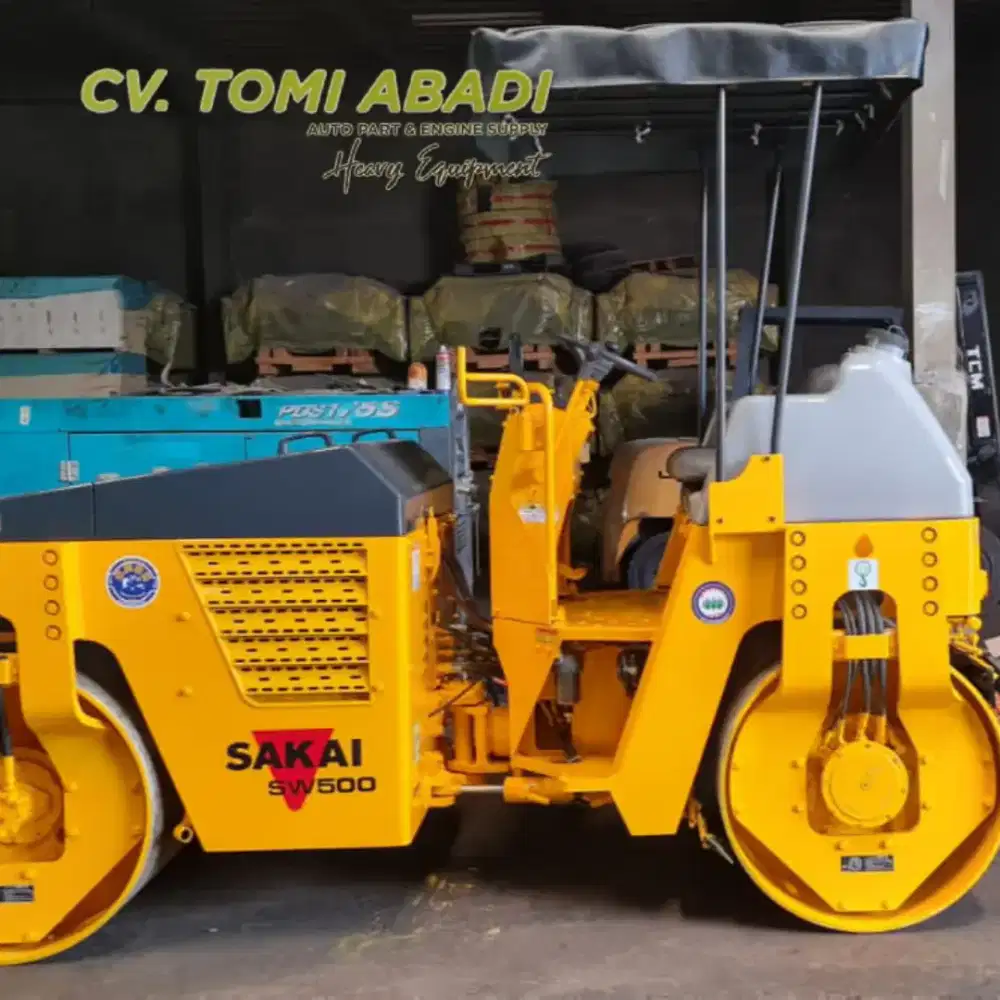 Tandem Roller Sakai SW500 (Built Up ex Jepang)