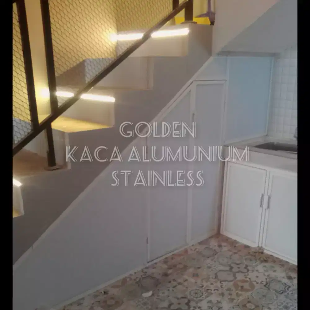 Kitchen set pintu dan jendela bebas rayap dan aquarium