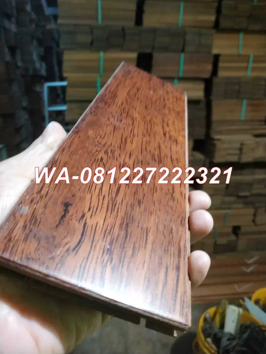 Lantai Kayu Pre-Finished Uv Coating Tinggal Pasang