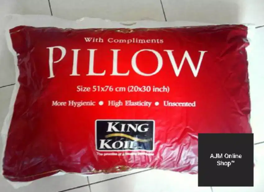 Dijual Bantal KING KOIL Kwalitas Hotel Bingtang 5 The Best