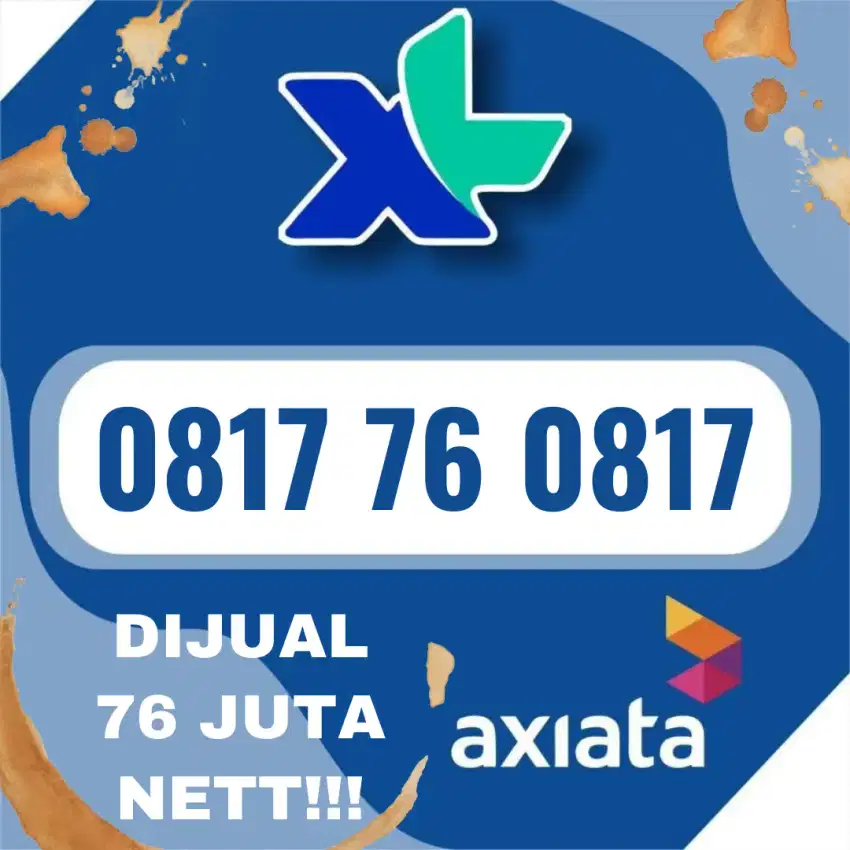 Nomor Cantik XL 10 Digit Prabayar Edisi Tahun 76 Cocok Untuk Bisnis