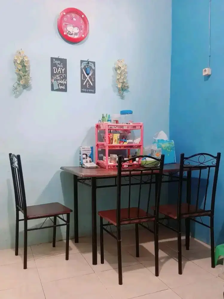 Meja makan informa finley meja makan minimalis kursi makan meja