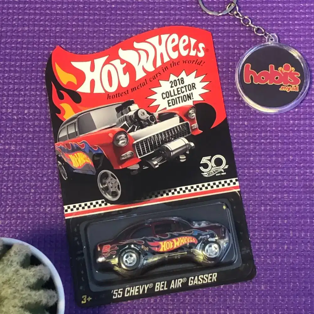 Diecast Hot Wheels Collector Edition 2018 Chevy Bel Air Gasser Mail in