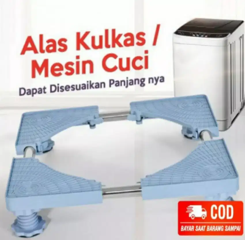 Kaki kulkas/mesin cuci multifungsi