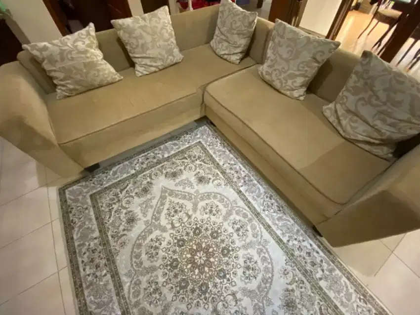 Di Jual Sofa Set Free Bantal Sofa