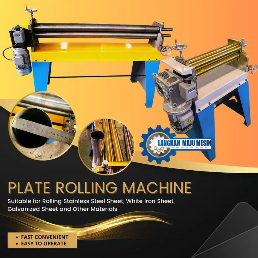 Electric Rolling Plate Machine - Mesin Roll Plat - Mesin Rolling Plat