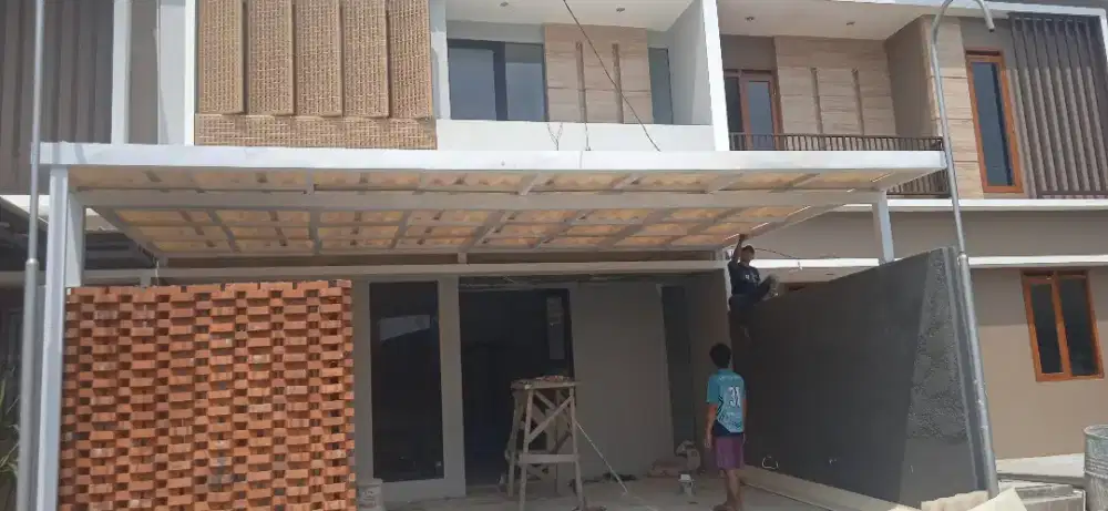 Kanopi atap alderon tembus cahaya 30 persen