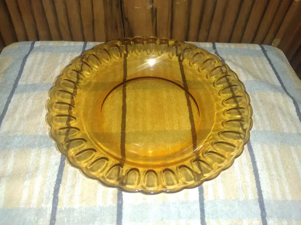 Piring beling coklat 12 pcs