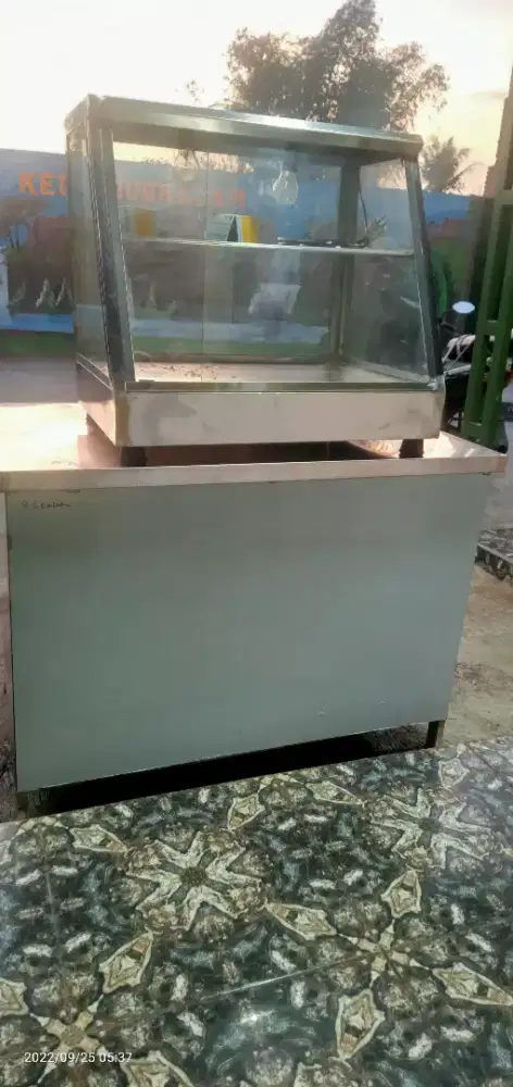 Cabinet Warmer chicken Stainless.