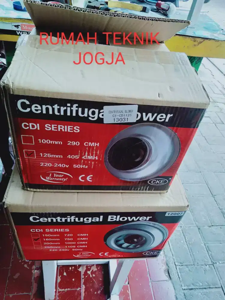 (rumah teknik jogja) blower sentrifugal 5 inch, 6 inch