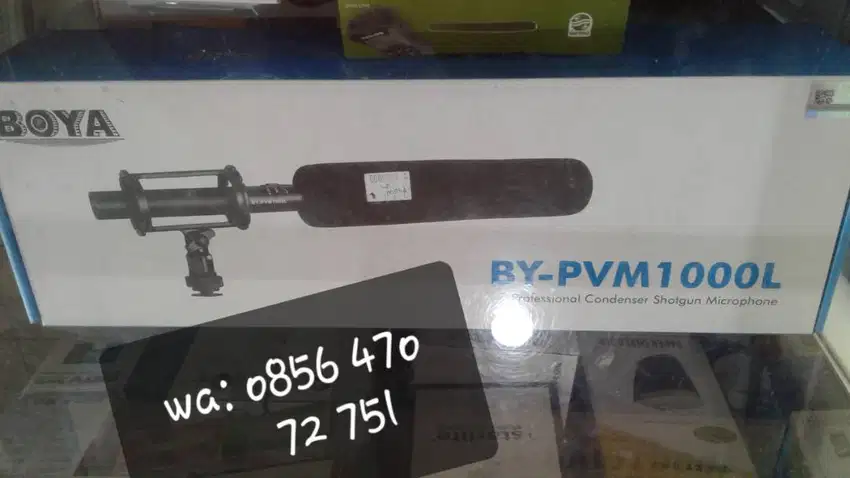 Condenser Mic Boya Mikrofon Kamera Microphone Camcorder BY-Pvm1000L