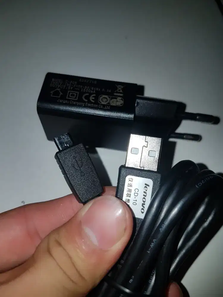 Cas Charger Original Lenovo Vibe X