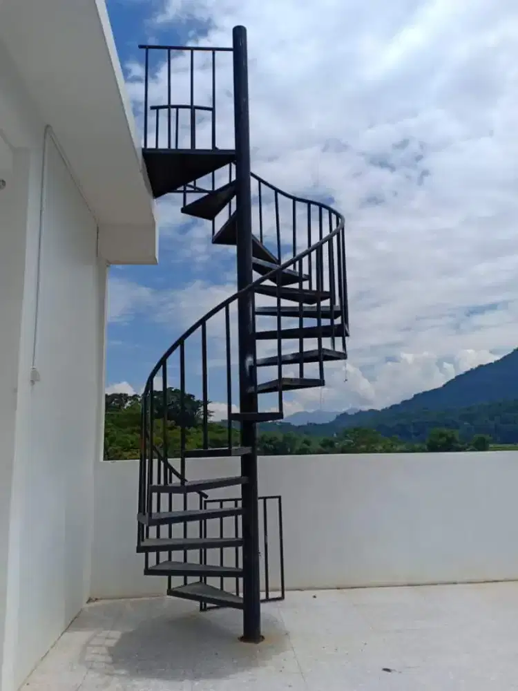 Tangga putar & tangga rebah