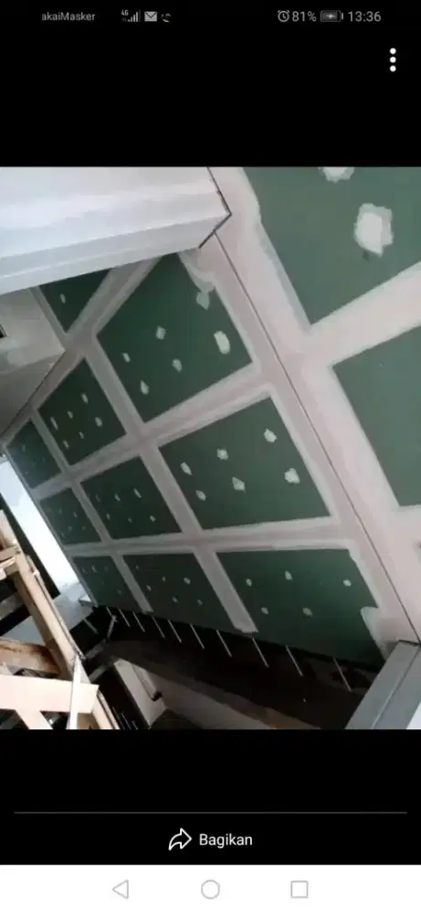 Tukang Plafon gypsum,, ahli dan berpengalaman